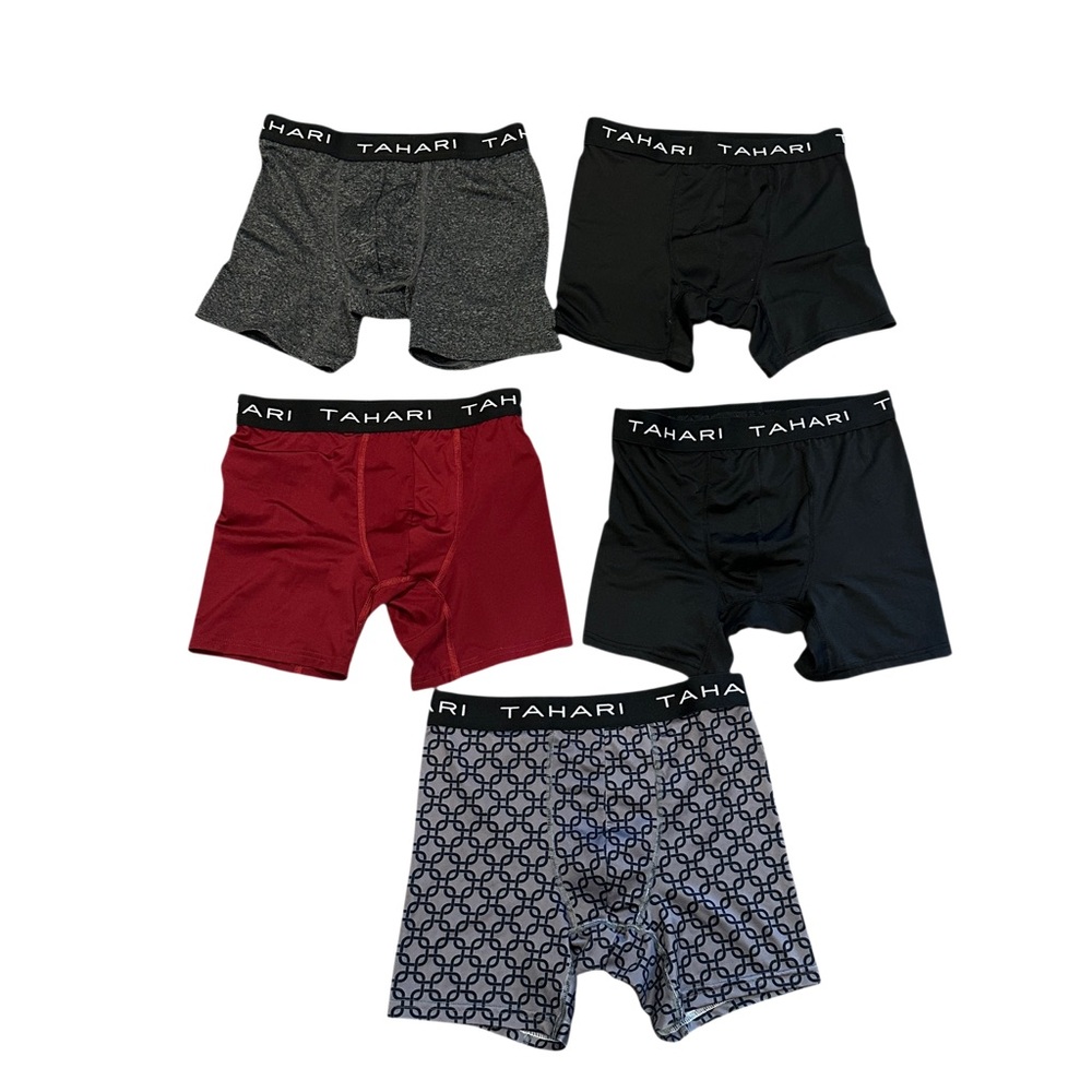 Tahari Boxer Brief Bundle of 5 Pair New Without Tags Size Small NWOT
